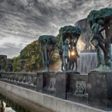 Vigeland Sculpture park in Oslo