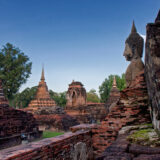 Wat Mahathat Temple in Sukhothai historical park