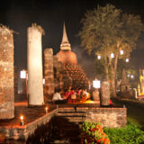 Wat Mahathat Temple in Sukhothai historical park